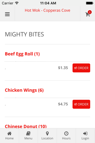 Hot Wok - Copperas Cove Online Ordering screenshot 2