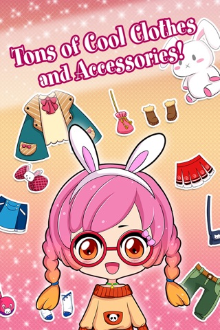 Chibi Anime Creator Dress-Up Games For Girls Maker screenshot 3