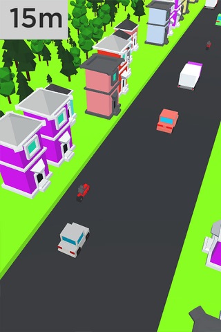 Crossy Road Rash Highway screenshot 3