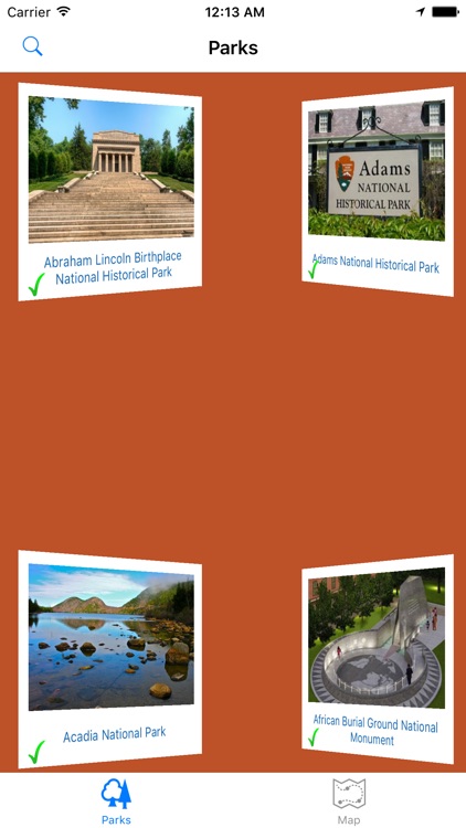 National Park Finder