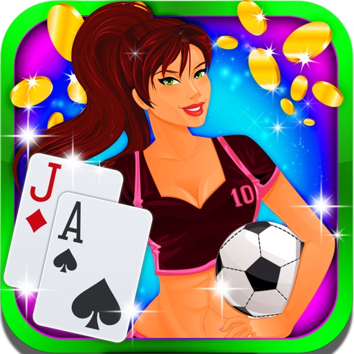 Lucky Team Blackjack: Be the best at card counting and earn amazing soccer bonuses Icon