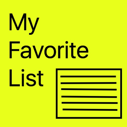 My Favorite List