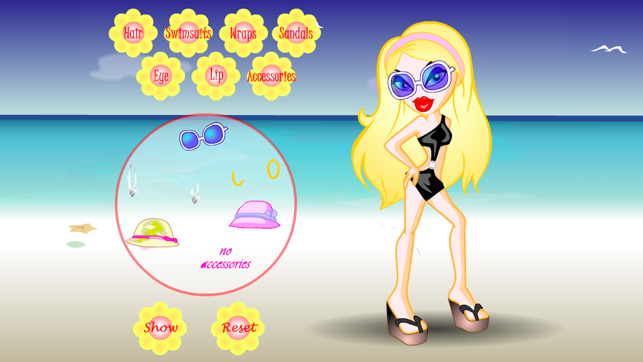 At the Beach Dress Up(圖1)-速報App