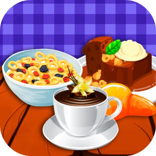 Cooking Milk Cereal And Pudding—— Castle Food Making／Western Recipe Icon