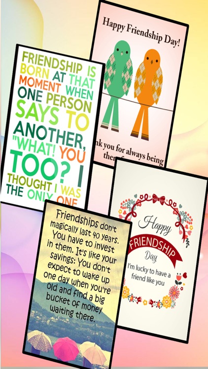 Friendship Day Wishes And Greetings Card Maker screenshot-3