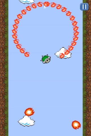 Super Turtle Shell Descent - Missile Thrust Super-Mario Universe Edition screenshot 2