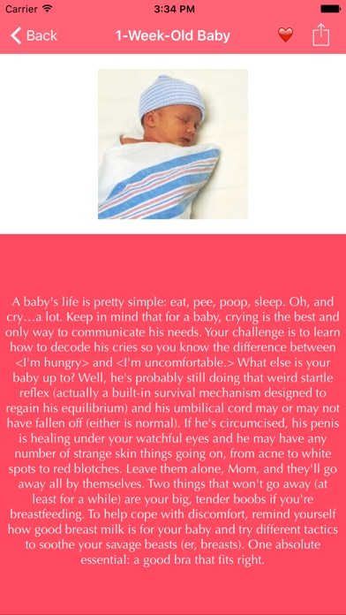 Baby's First Year | you can look forward to in newborn babies from milestones to baby's growth 1.0 IOS -