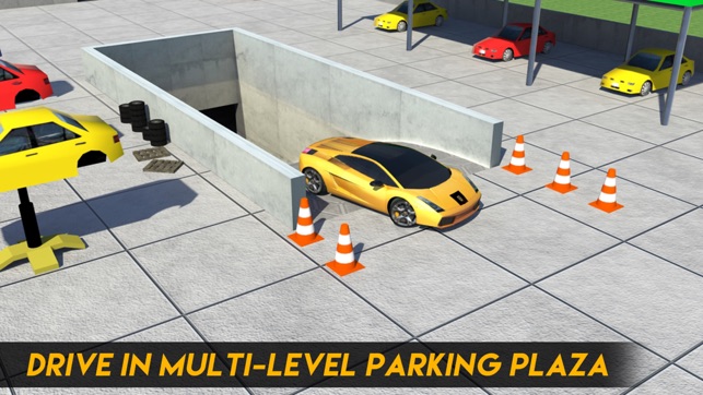 Multi-Level Sports Car Parking Simulator 2: Auto Paint Garag(圖4)-速報App