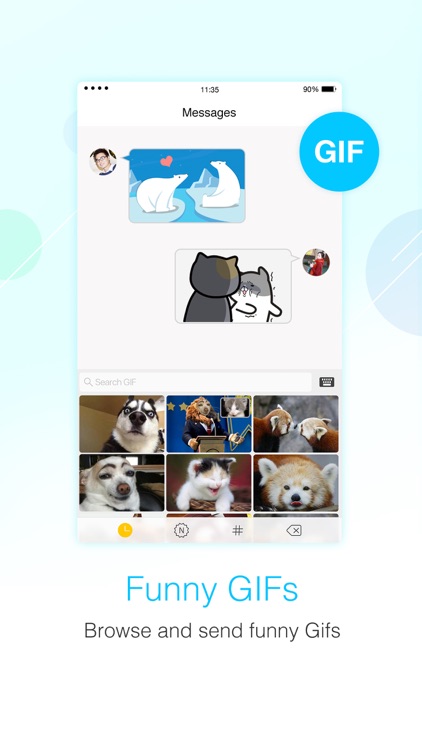 Simeji Keyboard–Fun GIF maker for Facemoji screenshot-3