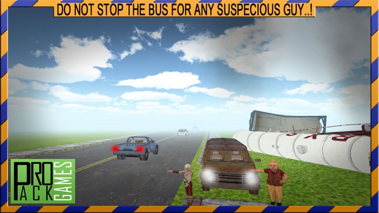 Mountain bus driving & dangerous robbers attack - Escape & drop your passengers safely screenshot-3