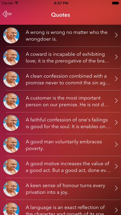 How to cancel & delete Mahatma Gandhi - Father of the Nation from iphone & ipad 4