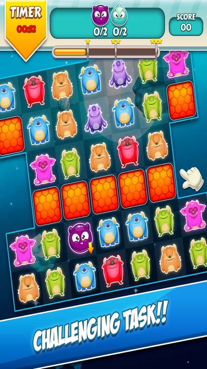 Alien Splash Invaders: Match 3 screenshot-3