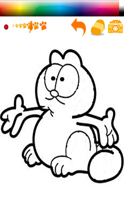 97 Coloring Pages Garfield Cartoon  Free