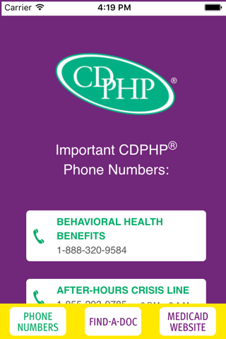 CDPHP Medicaid Connect screenshot 2
