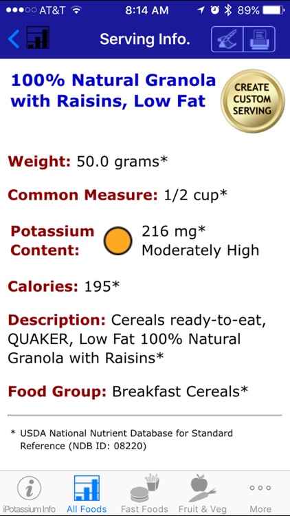 iPotassium - iNutrient: Potassium screenshot-3