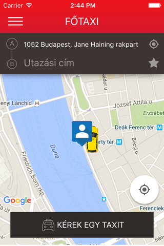 Скриншот из Főtaxi Budapest