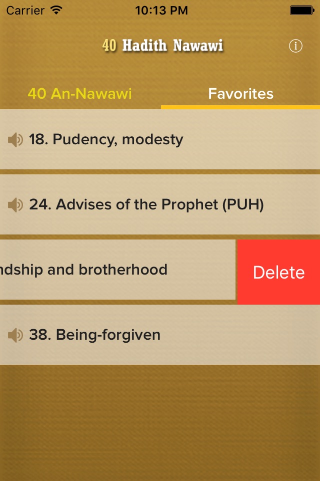 40 An-Nawawis Hadith screenshot 4