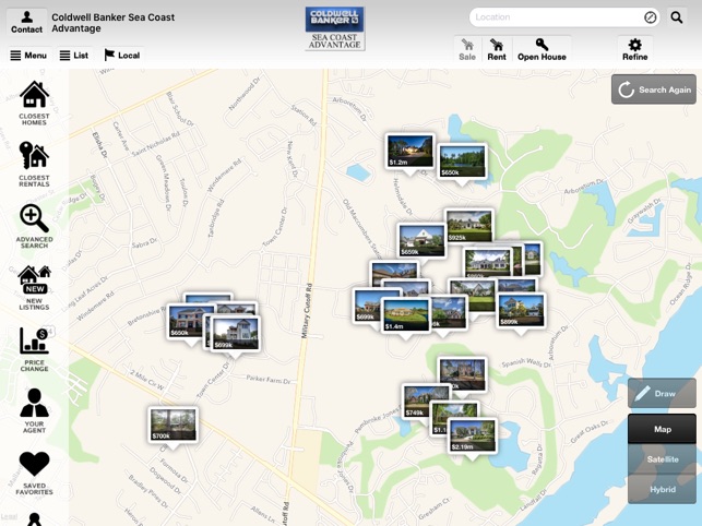 NC Homes for Sale for iPad