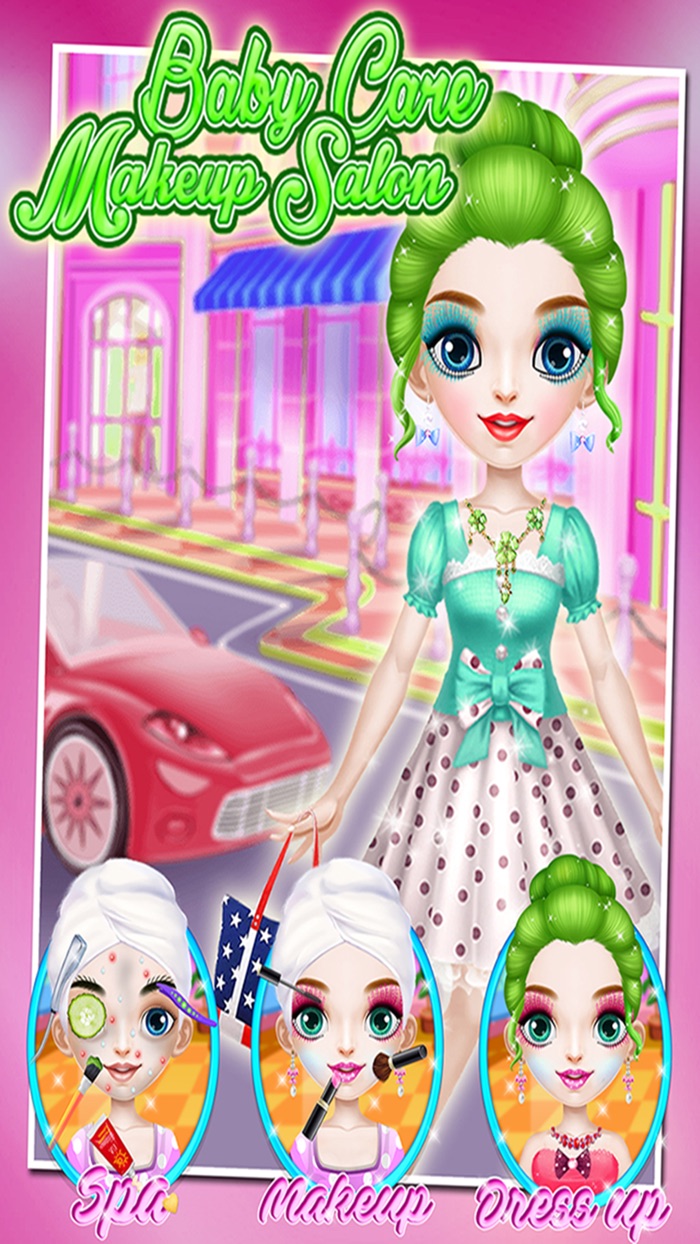 Baby Care Makeup Salon - Makeover Free Games for kids  girls