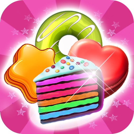 Sweet Cookie Star Collect - Cookies Match 3 Icon