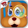 Crazy Little Fun Dog Eye Doctor - A Virtual Makeover Hospital & Eye Salon Games For Doctor