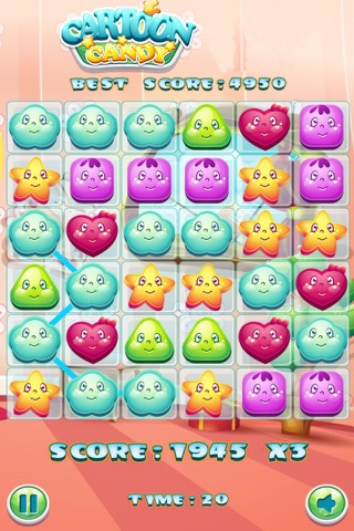 Candy Cartoon Match 3 - Puzzle screenshot 2