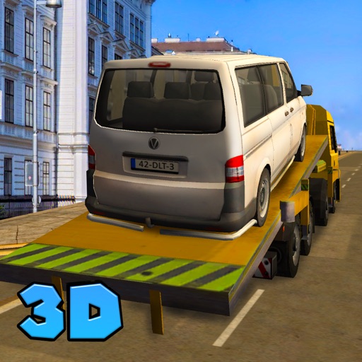 Tow Truck Simulator: Car Transporter 3D Icon