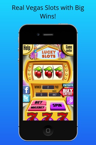 Lucky Sevens & Triple Diamonds Old Vegas Slots! screenshot 4