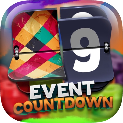 Event Countdown Fashion Wallpapers  - “ Colorful ” Pro icon