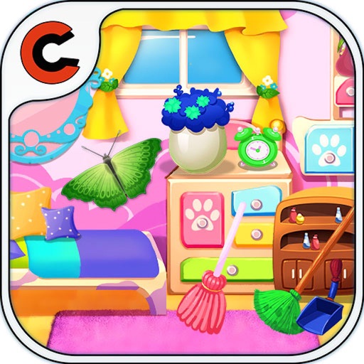 my home decoration - Clean Up - Kids dirty room cleaning, decoration and makeover game Icon