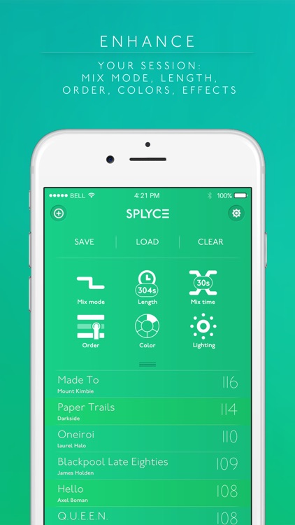 Splyce - fancy music player with automix. Pulselocker Edition!