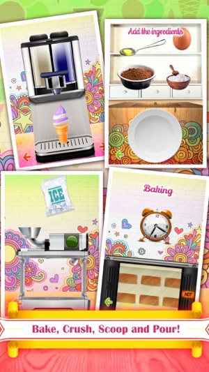 Ice Cream Yogurt Maker! Make Homemade Frozen Food Treats. Sw(圖2)-速報App