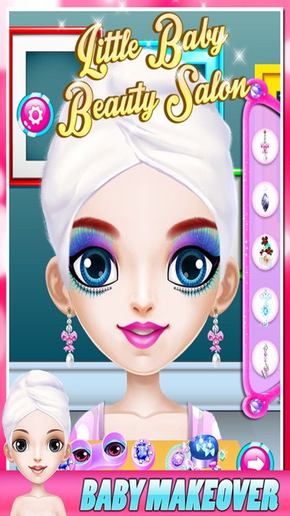 Little Baby Beauty Salon - Makeover & Make up and Dress up games for girls & Kids screenshot-3