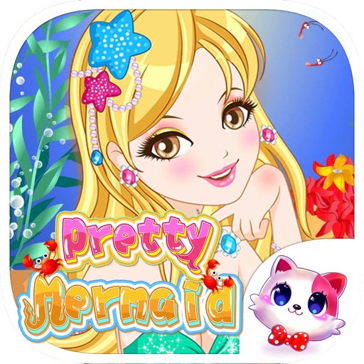 Pretty Mermaid - Girls Makeup, Dressup, and Makeover Games