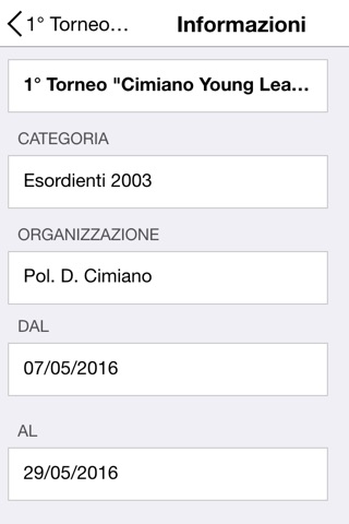 Cimiano - Young League screenshot 2