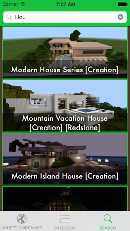 Houses for Minecraft - Database Guide Building Houses for Minecraft PE screenshot-3