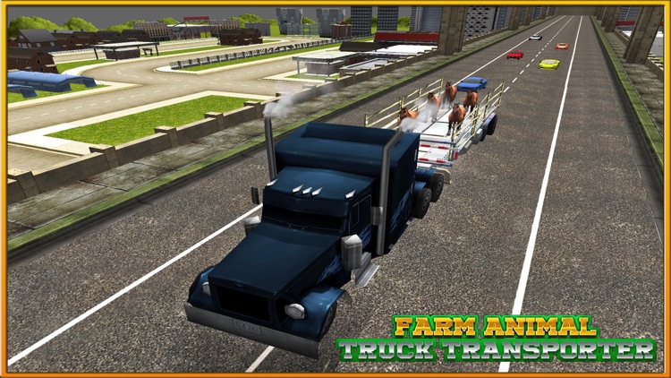 Farm Animal Truck Transporter - Transport Wild Farm Animals and Transport them in your Truck screenshot-4