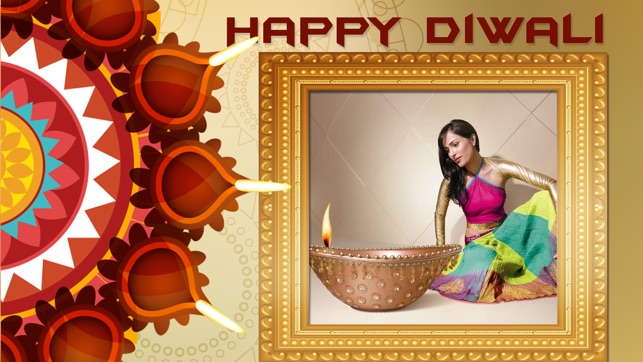 Diwali Photo Frames Deluxe(圖3)-速報App