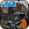 Police Van Prisoner Delivery 3D