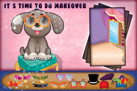 Pet Salon – Give bath, dress up & makeover to little puppy in this kids game screenshot 4