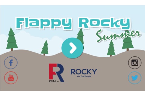 Rocky Flappy Summer screenshot 4