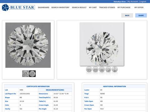 BLUE STAR DIAMONDS screenshot 4