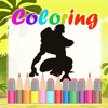 Tarzan Jungle Coloring for Kids Game