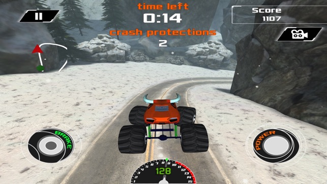 3D Monster Truck Snow Racing- Extreme Off-Road Winter Trials(圖1)-速報App