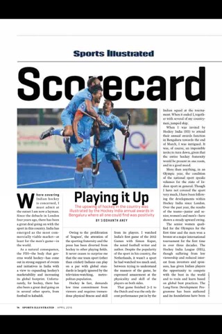 Sports Illustrated India Magazine screenshot 4