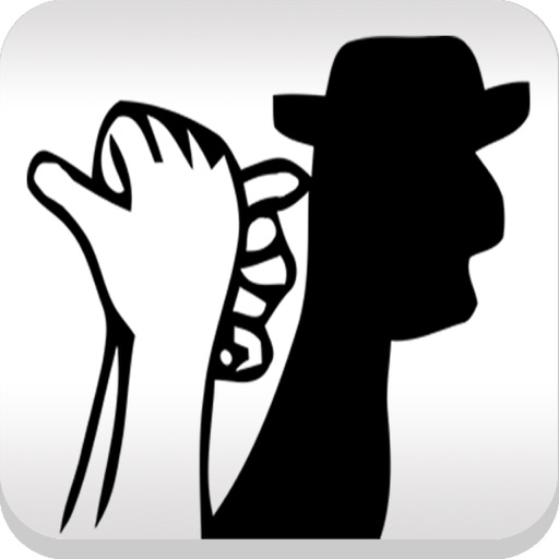 Hand shadow puppets instructions icon