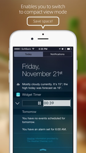 Widget Timer - Simple Kitchen Timer for Notification Center(圖2)-速報App