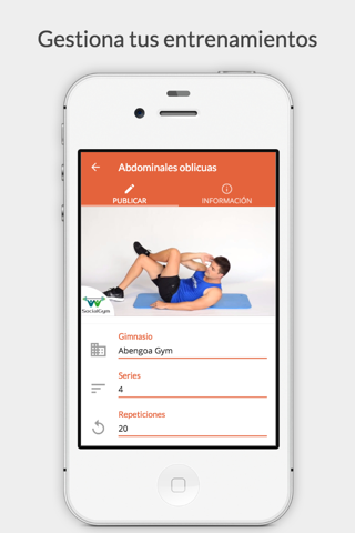 Abengoa Gym screenshot 2