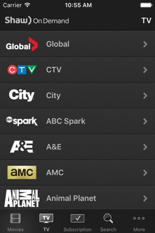 Shaw On Demand Search screenshot 3