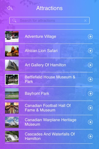 Hamilton Travel Guide screenshot 3
